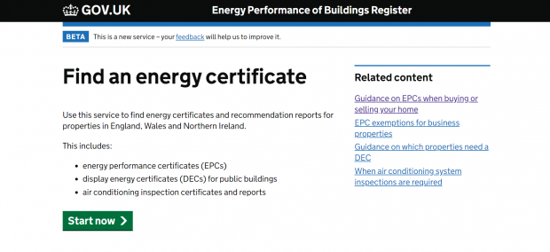 Launching the Energy Performance of Buildings Register