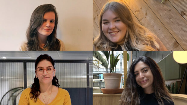 an image showing the four authors of the blog post